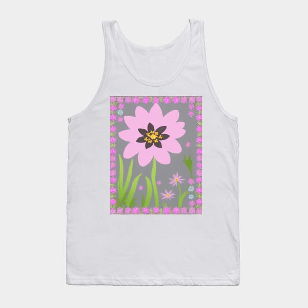 Auntie Says, Look at the flowers Tank Top by AuntieSaysHey